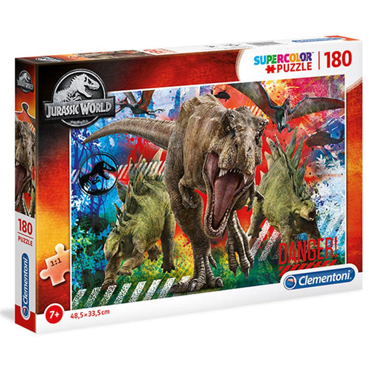 Clementoni Puzzle Jurassic World 180 pièces.