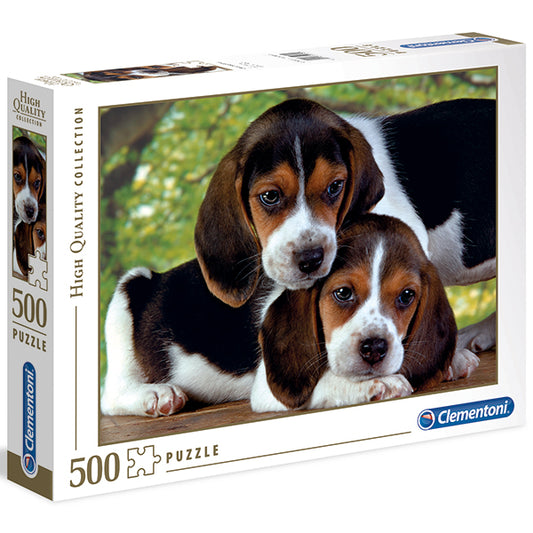 Clementoni puzzle chiens, 500 pièces