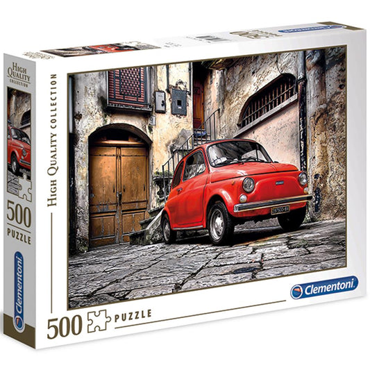 Clementoni Puzzle Fiat 500, 500 pieces