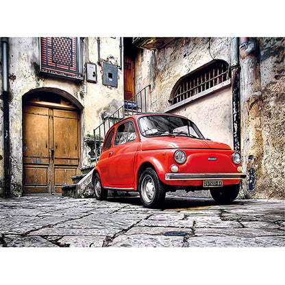 Clementoni Puzzle Fiat 500, 500 pièces