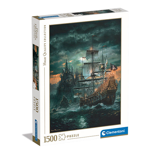 Clementoni Puzzle Pirate Ship, 1500 pieces