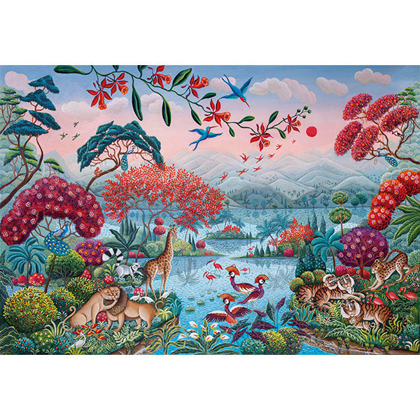 Clementoni Puzzle Peaceful Jungle, 2000 pieces