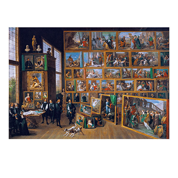 Clementoni Puzzle Teniers, Léopold Wilhelm 2000 pièces.