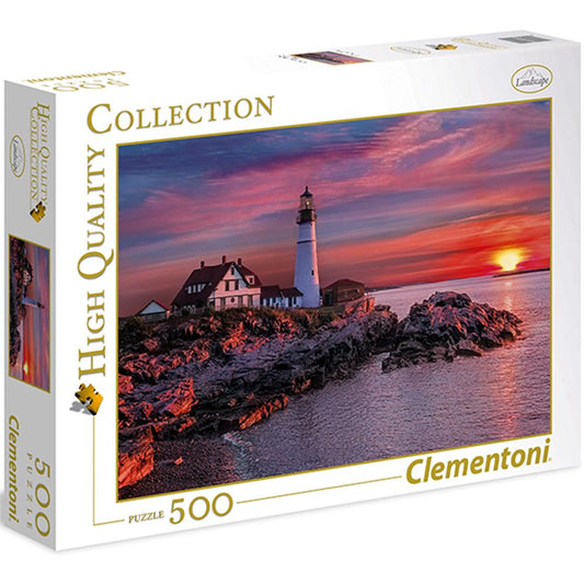 Clementoni Puzzle Lighthouse, 500 pieces
