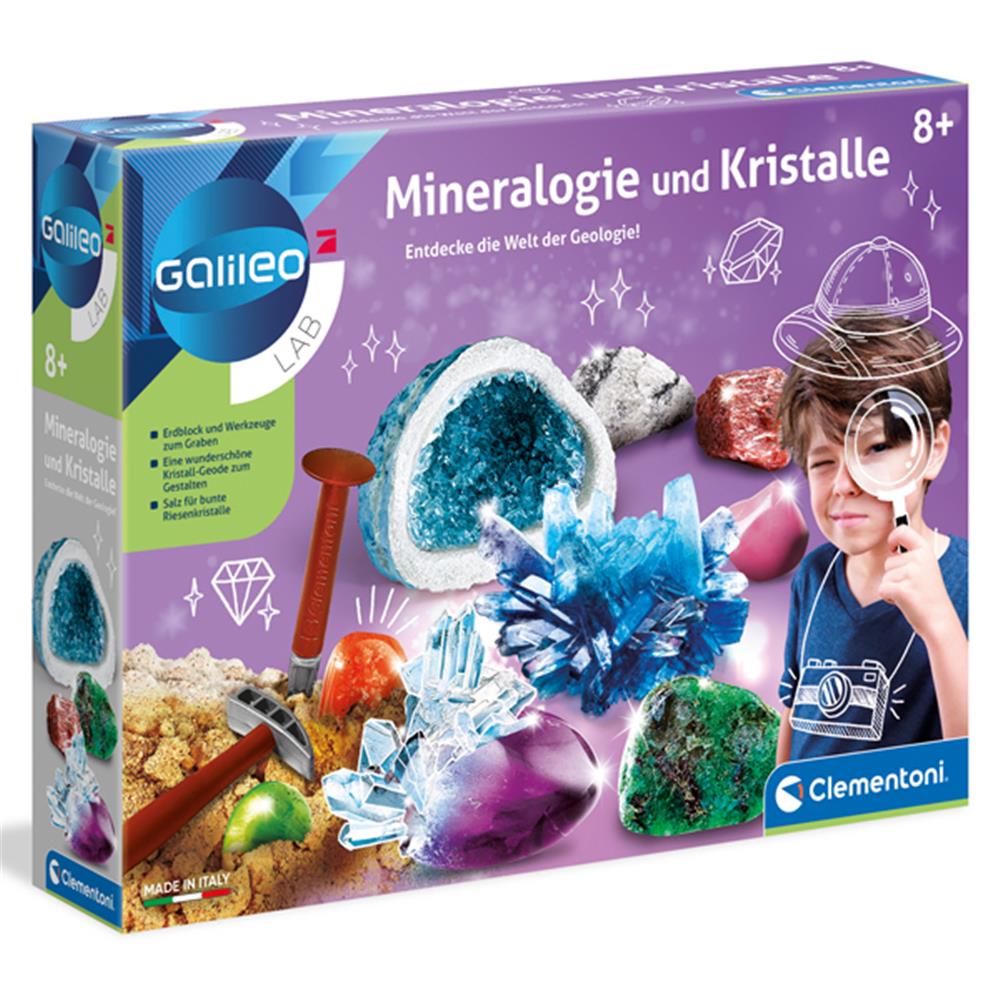 Clementoni Mineralogie und Kristalle D
