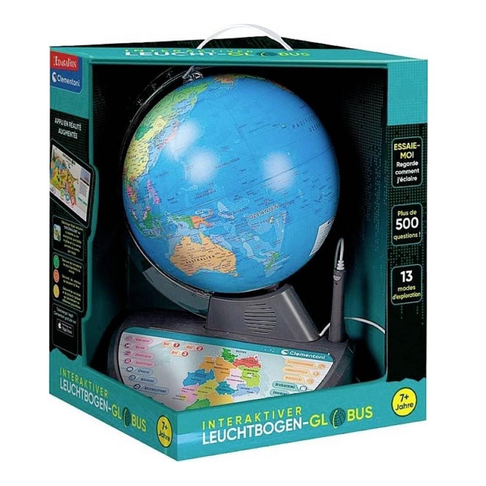 Globe lumineux interactif en arc Clementoni