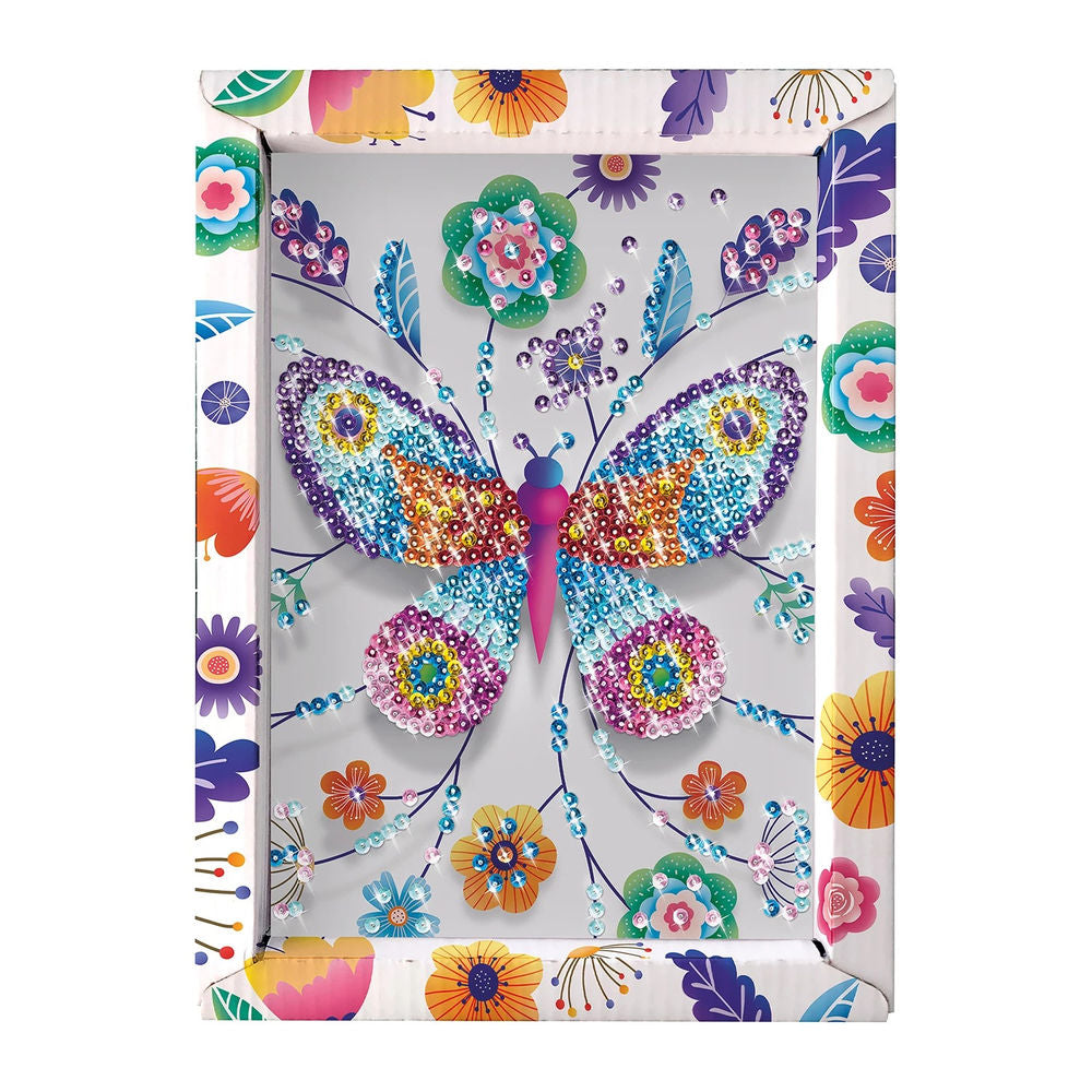 Collection Sequins Paillettenkunst Schmetterling