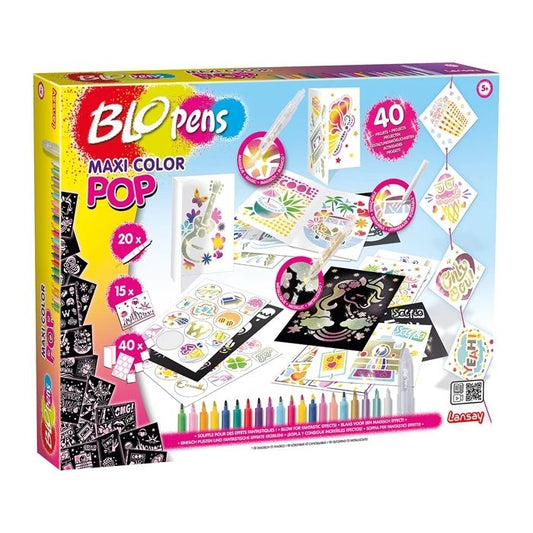 Set de stylos spray Blopens Maxi Pop Art