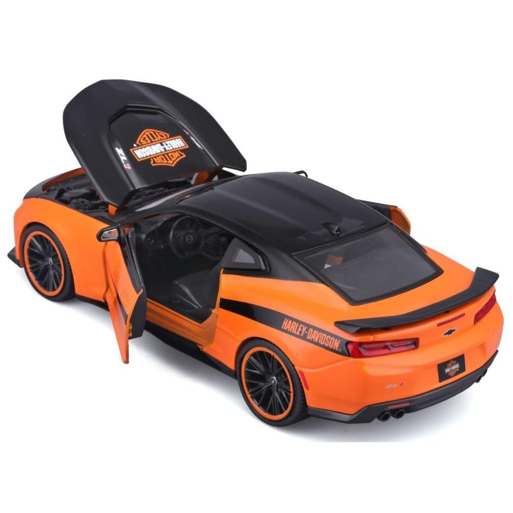 Maisto Chevrolet Camaro 2017 Harley Davidson 1/24 orange