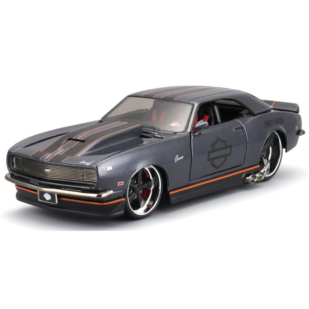 Maisto Chevrolet Camaro 1968 Harley Davidson 1/24 schwarz