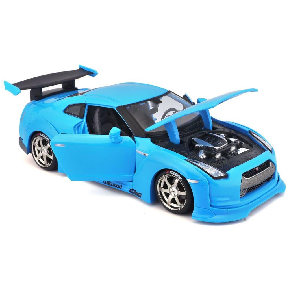 Maisto Nissan GT-R 1/24 bleue