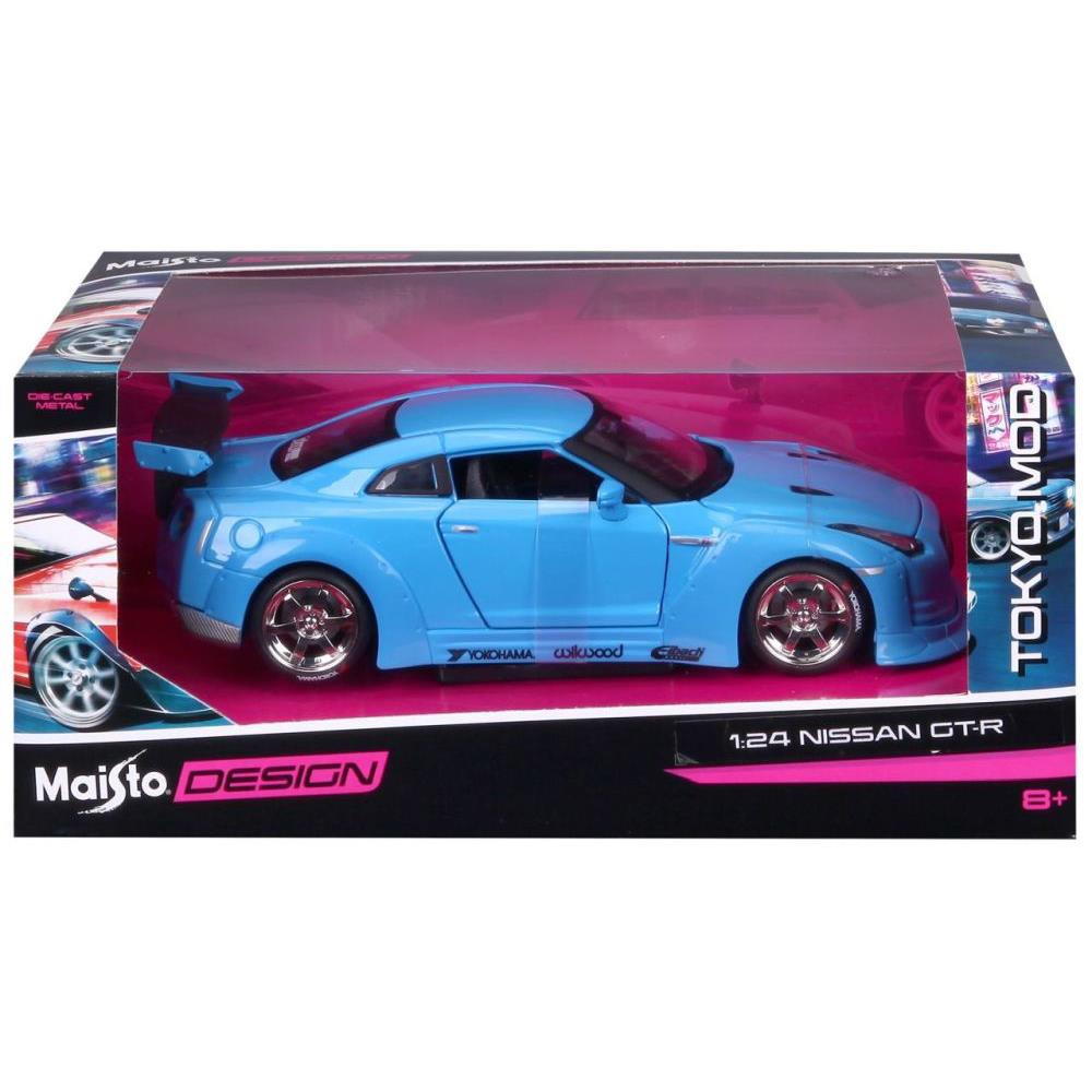 Maisto Nissan GT-R 1/24 bleue