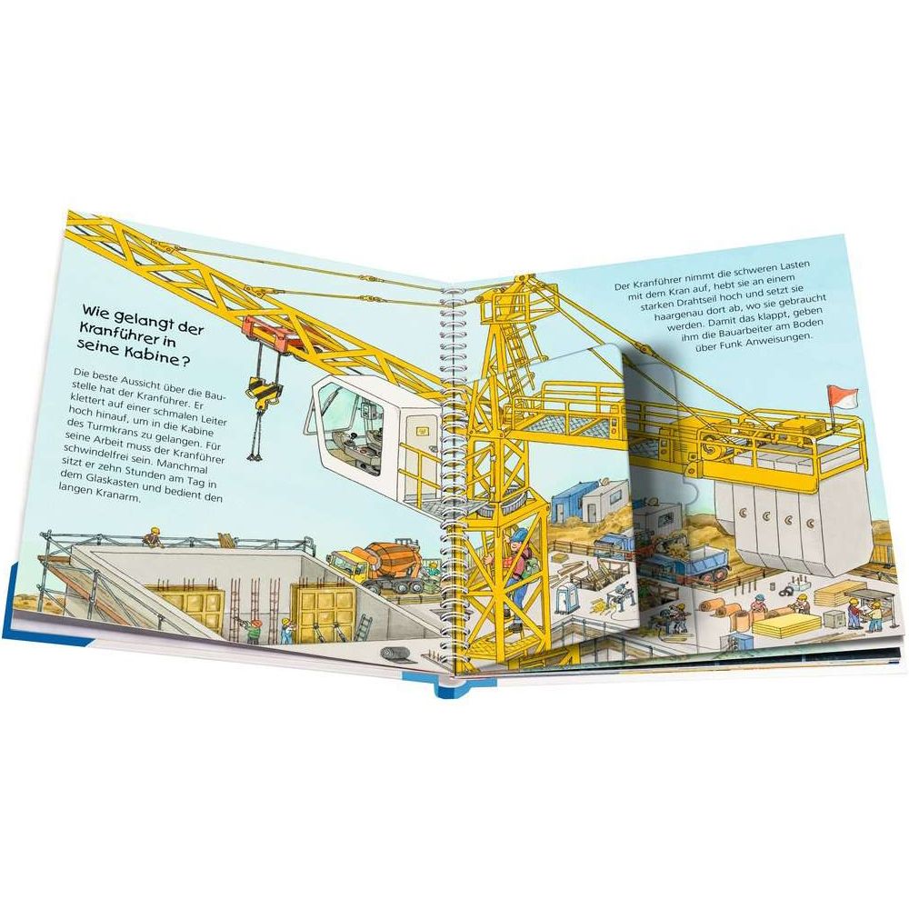 Ravensburger Wieso? Weshalb? Warum? junior, Band 55: Wer arbeitet auf der Baustelle?
