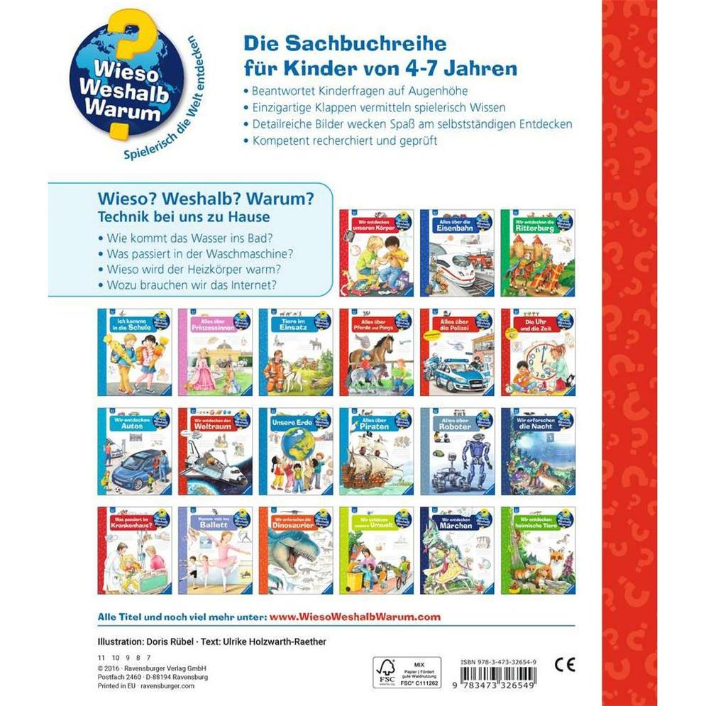 Ravensburger Wieso? Weshalb? Warum?, Band 24: Technik bei uns zu Hause