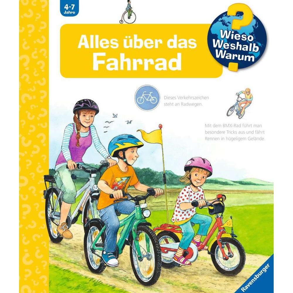 Ravensburger Why? What? Why?, Volume 63: Everything about the bicycle