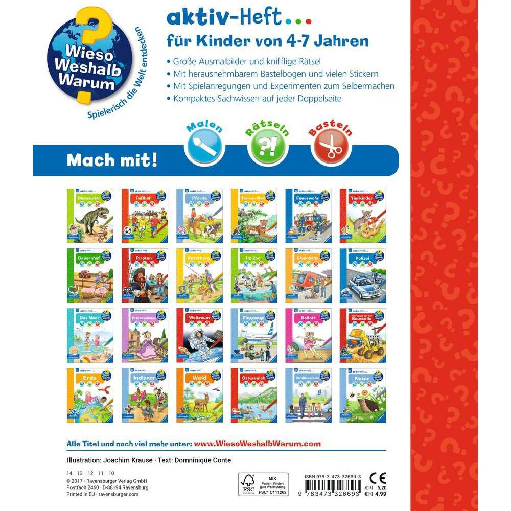 Ravensburger Why? What for? What for? active booklet: Space