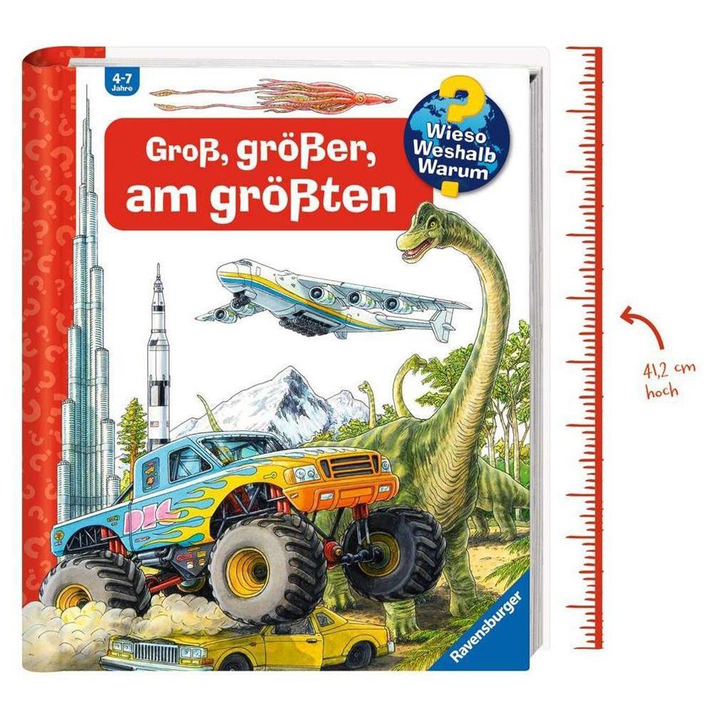 Ravensburger Wieso? Weshalb? Warum?: Gross, grösser, am grössten (Riesenbuch)