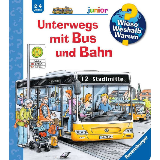 Ravensburger How? What? Why? junior, Volume 63: Travelling by bus and train