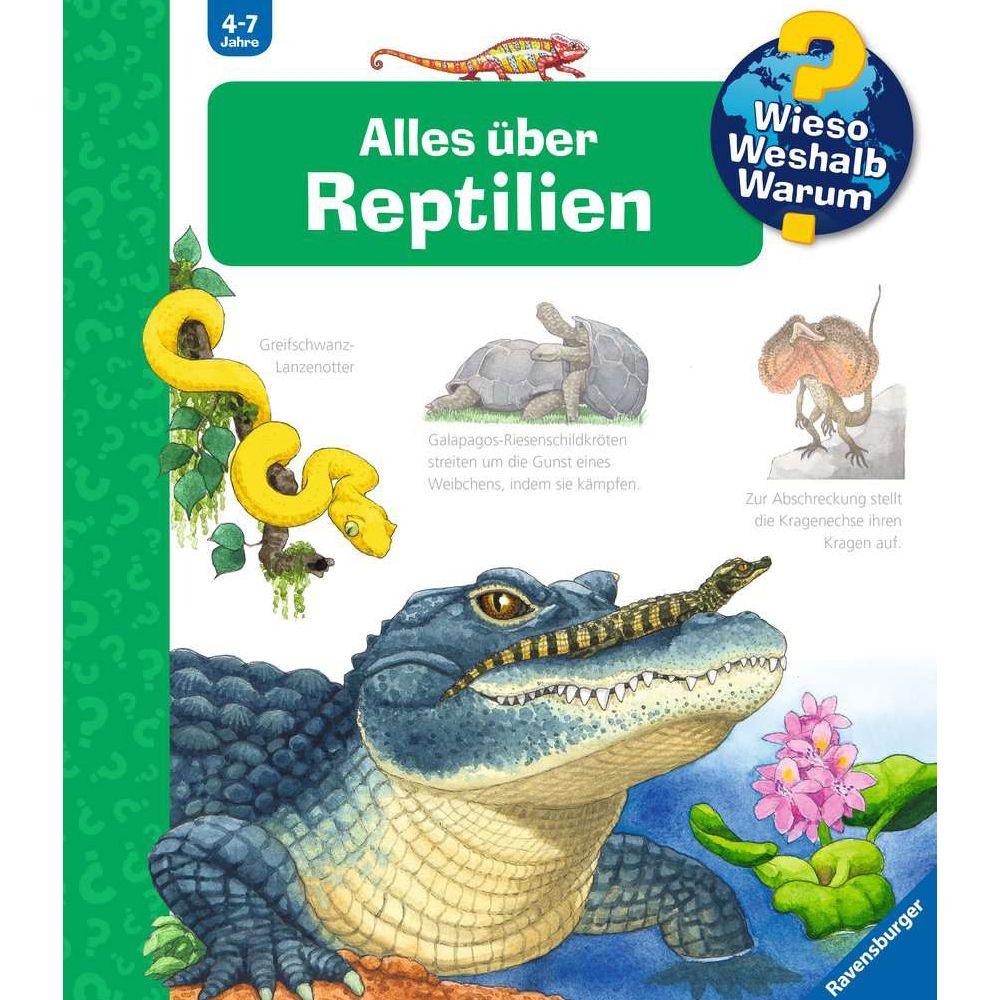 Ravensburger Wieso? Weshalb? Warum?, Band 63: Alles über Reptilien