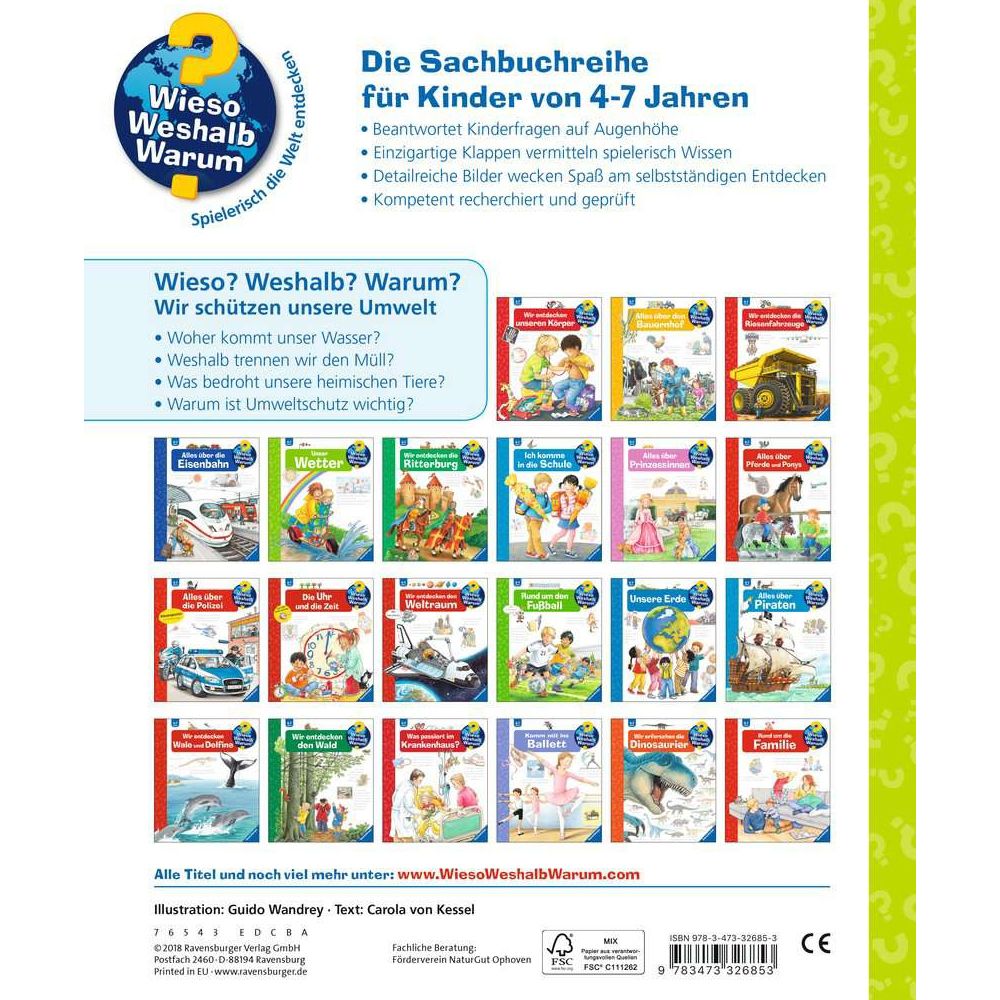 Ravensburger Why? What? Why?, Volume 67: We protect our environment
