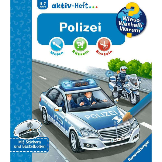 Ravensburger Why? What for? What for? active booklet: Police