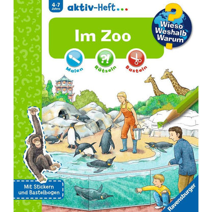 Ravensburger Why? What for? What for? active booklet: At the Zoo
