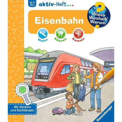 Ravensburger Why? What for? What for? active booklet: Railway