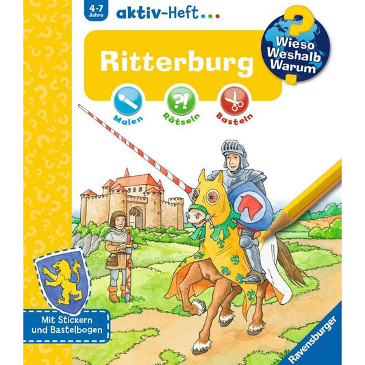 Ravensburger Why? How? What for? active booklet: Knight's Castle