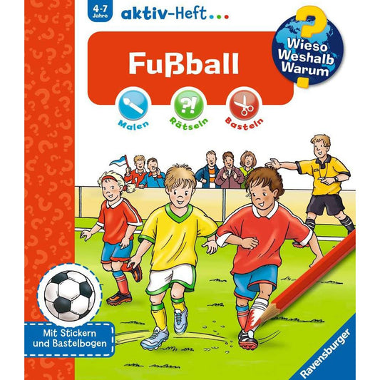 Ravensburger Why? What for? What for? active booklet: Football