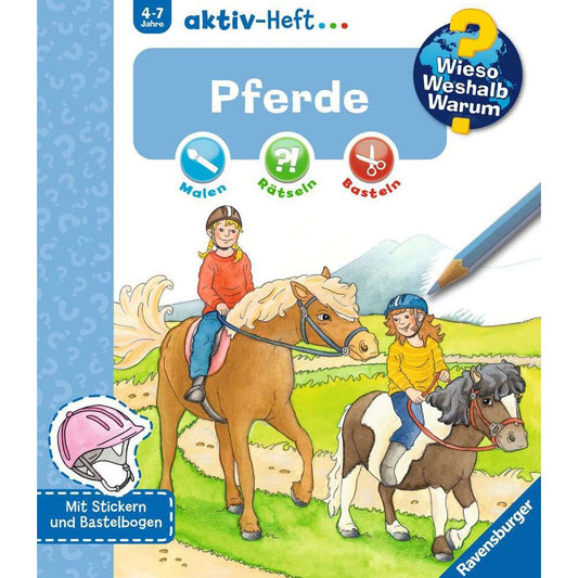 Ravensburger Why? What for? What for? active booklet: Horses