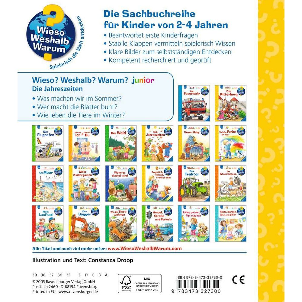 Ravensburger Why? What? Why? junior, Volume 10: The Seasons