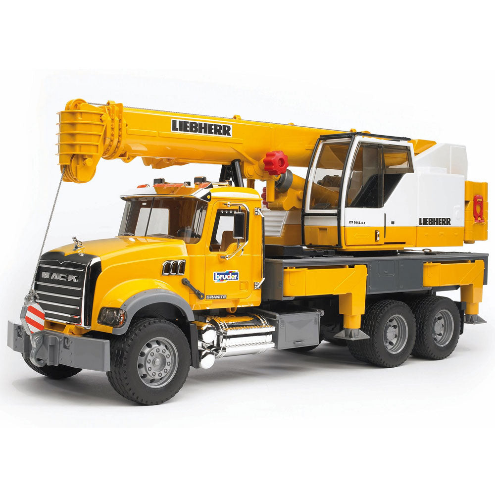 Camion grue Brother Mack Granite Liebherr