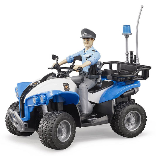 Bruder police quad with policewoman
