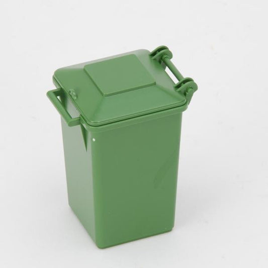 Bruder garbage can green