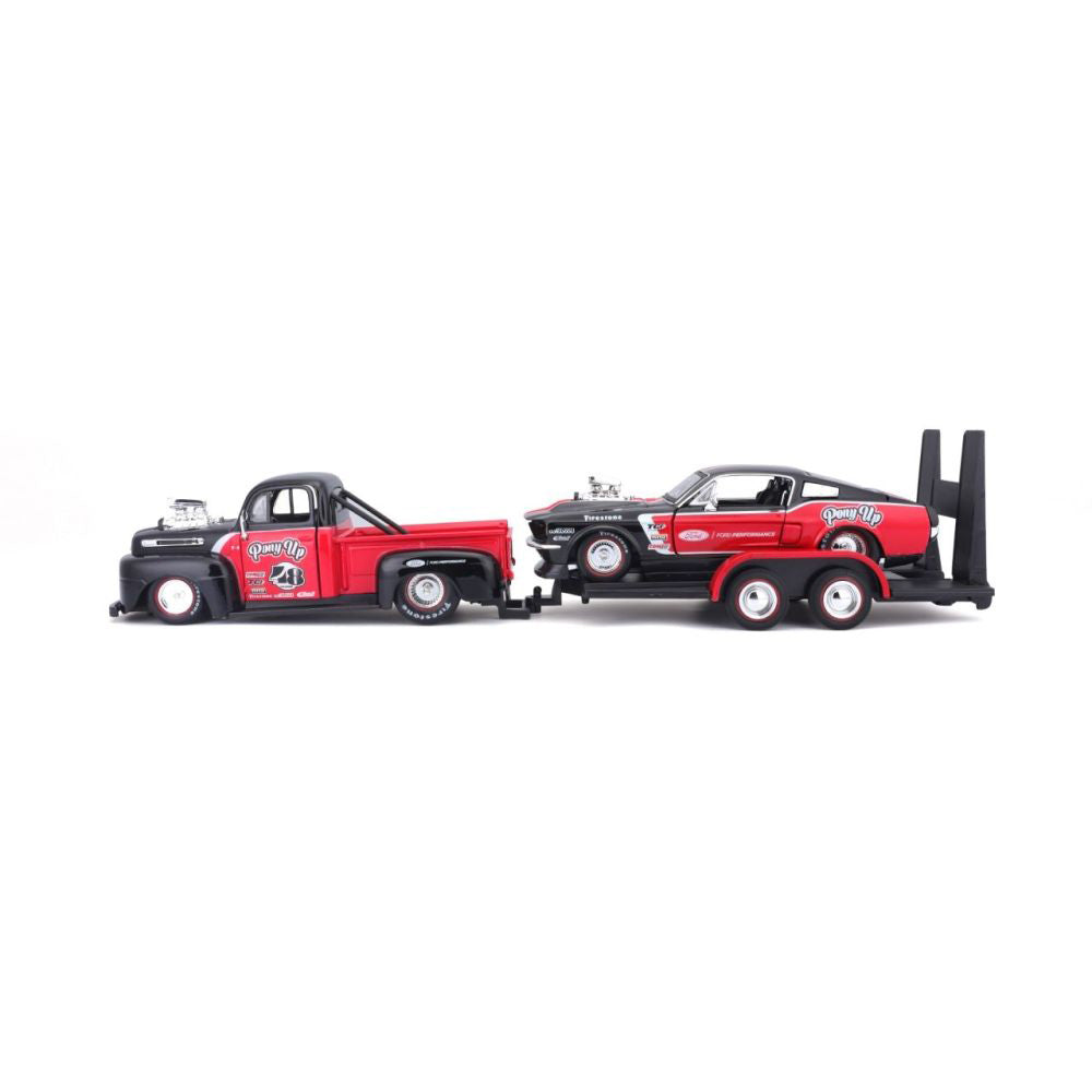Maisto Ford F1 Pickup 1948 &amp; Ford Mustand GT 1967 1:24