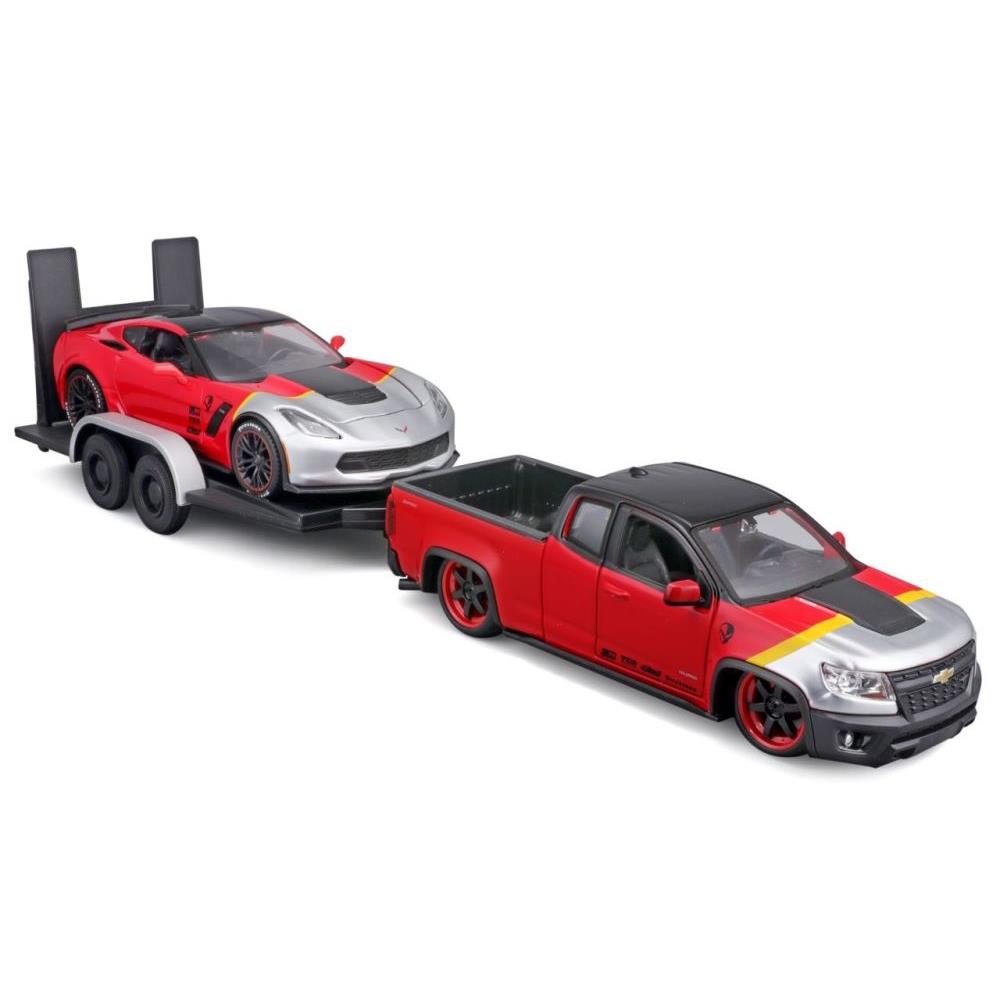 Maisto Chevrolet Colorado ZR2 & Corvette Z06 1/24