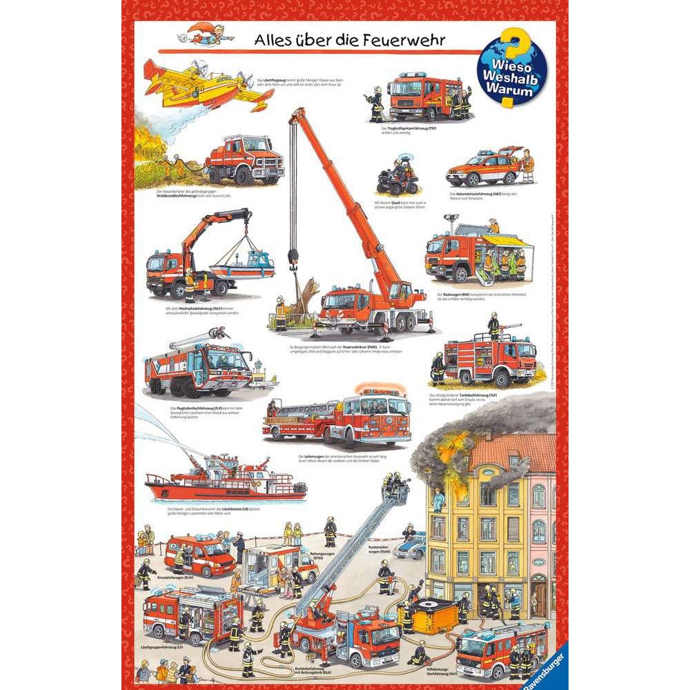 Ravensburger Why? What? Why?, Volume 2: Everything about the fire brigade