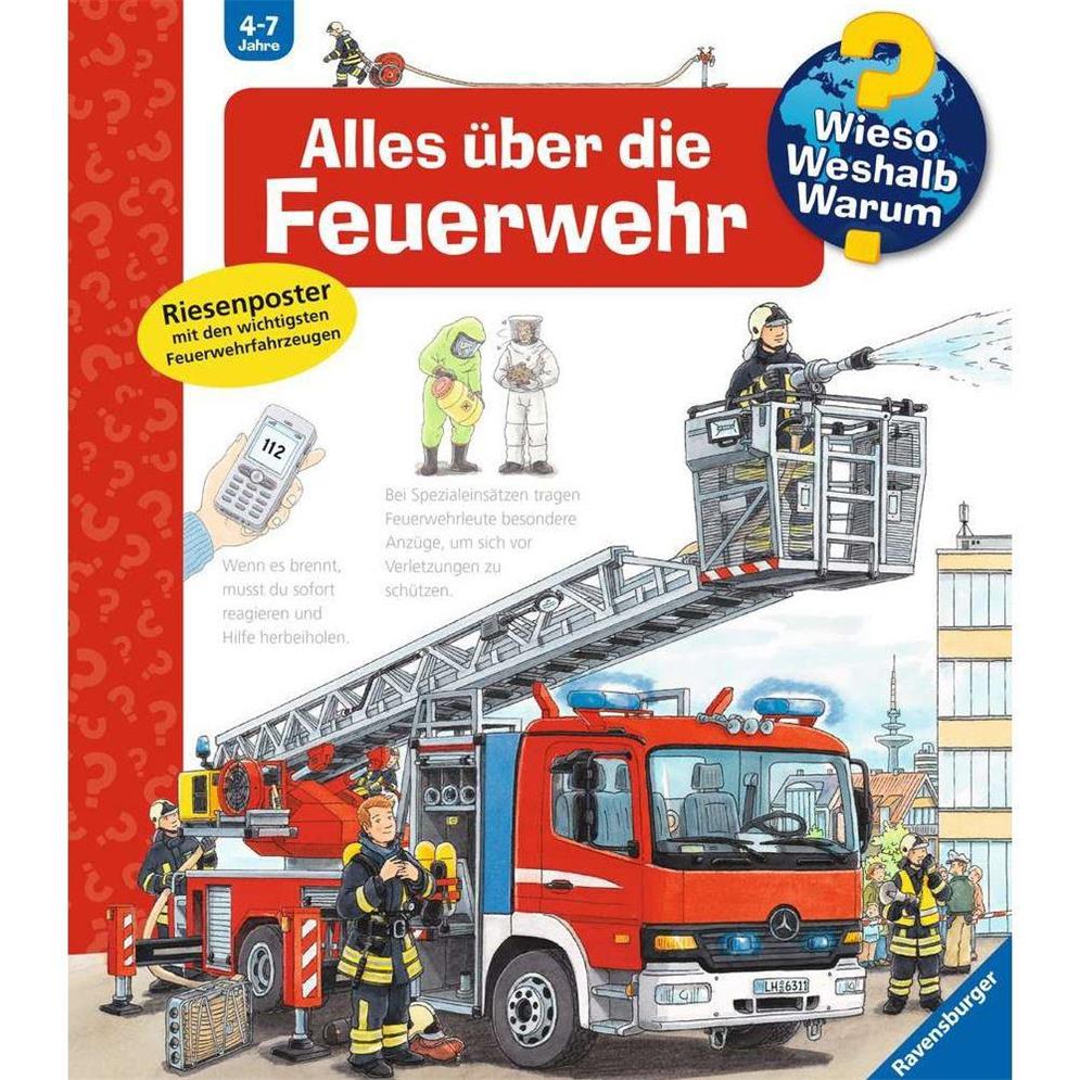 Ravensburger Wieso? Weshalb? Warum?, Band 2: Alles über die Feuerwehr – Produktbild 1