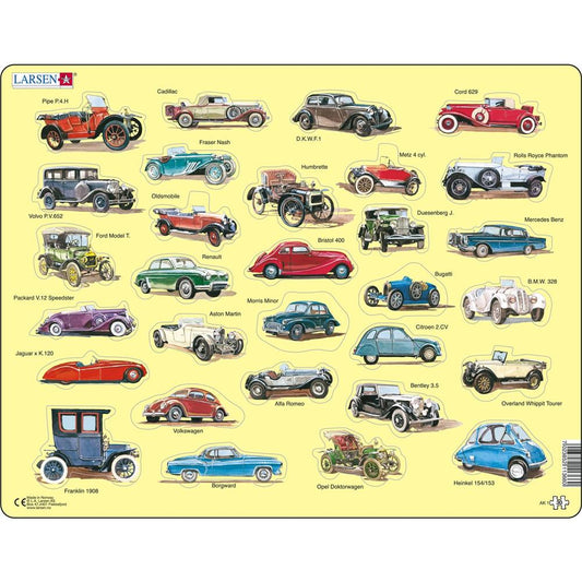 Larsen Puzzle Car Puzzle, 30 pieces