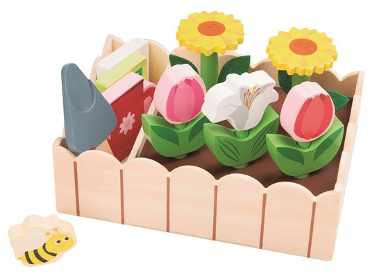 Playba garden set with flowers
