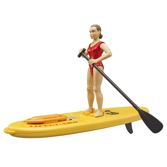 Bruder kayak with figure