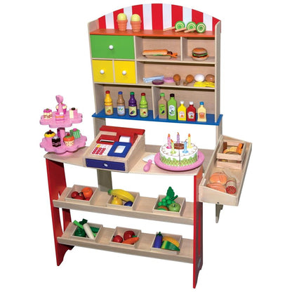 Spielba sales stand with 6 Harassli, without accessories