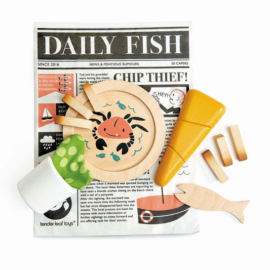 Tenderleaftoys Fish and Chips Set **