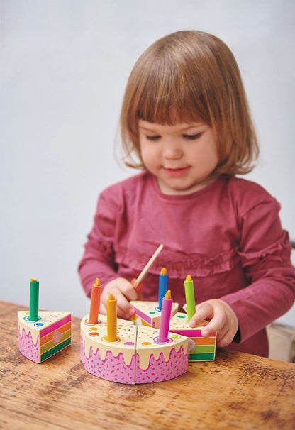 Birthday cake rainbow
