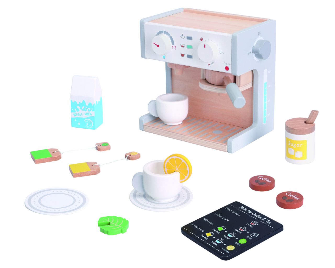 Playba coffee machine with lots of accessories