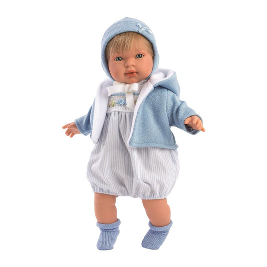 Llorens baby doll Miguel blond 42cm