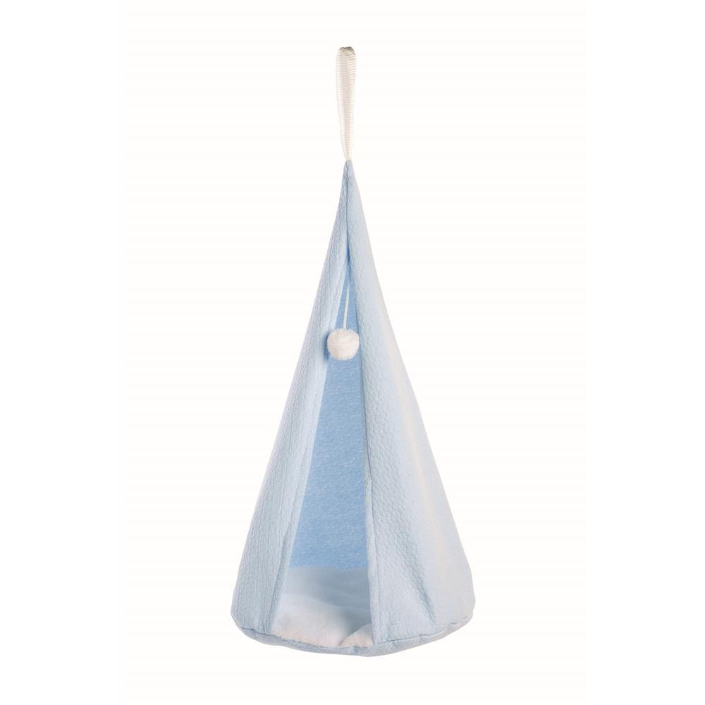 Llorens baby doll with swing tent blue 35cm