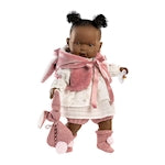 Llorens baby doll Nicole dark-skinned 42cm