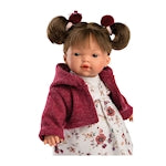 Llorens baby doll Vera brunette 33cm