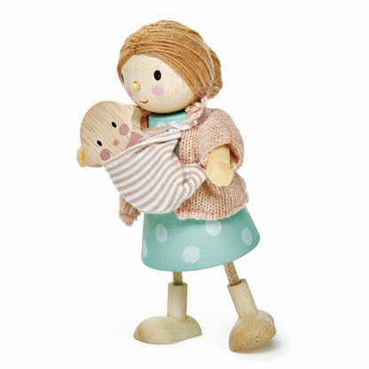Mrs Goodwood & Baby für Puppenhaus